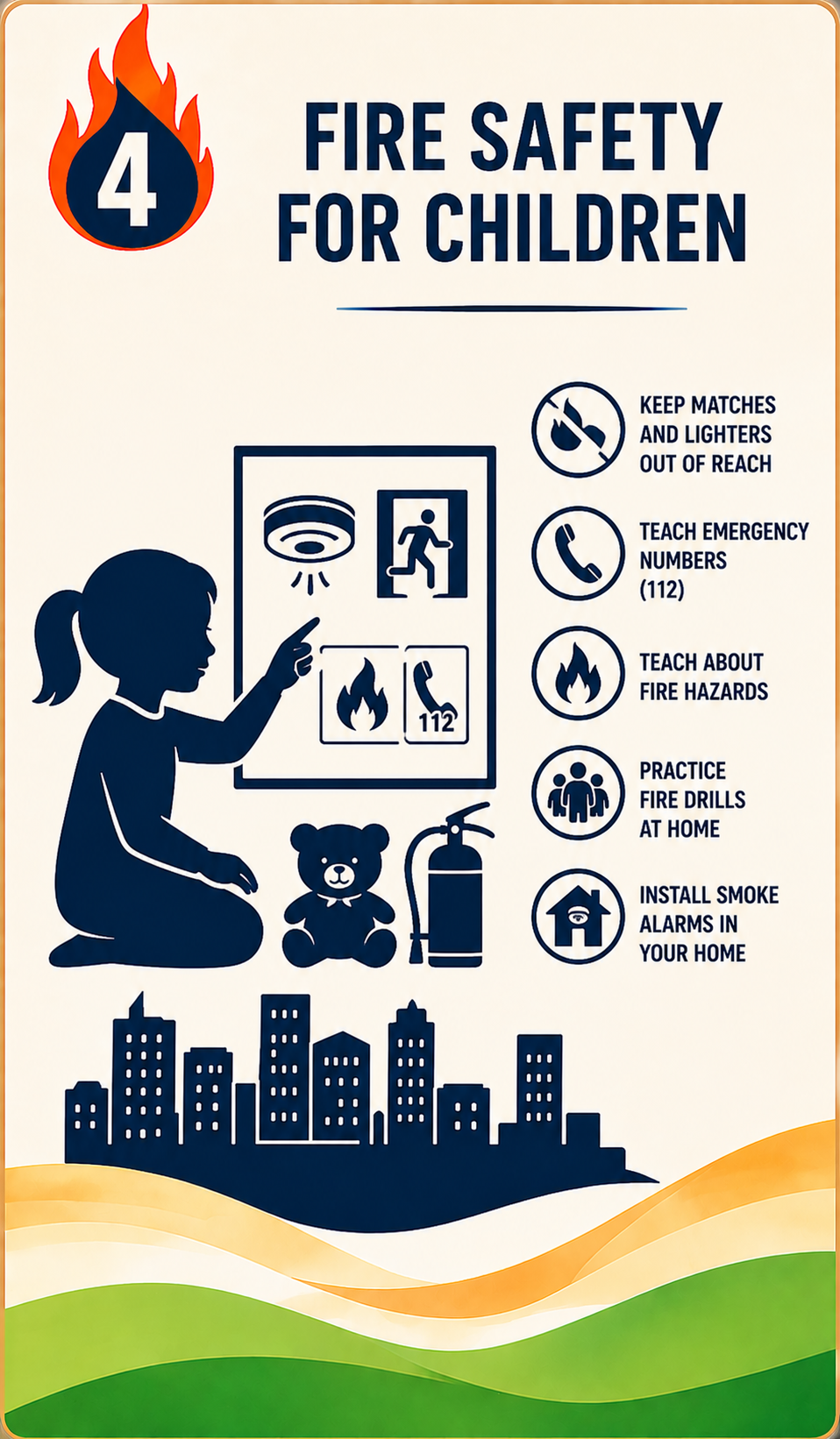 Fire safety for children