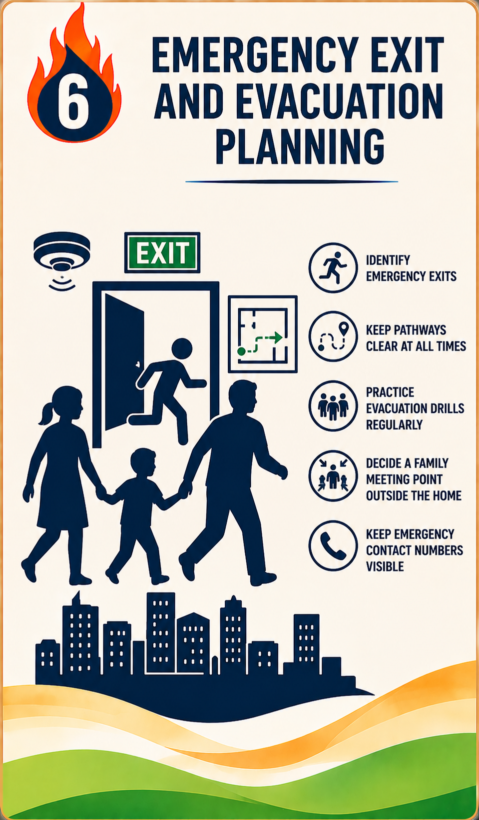 Emergency exit and evacuation planning